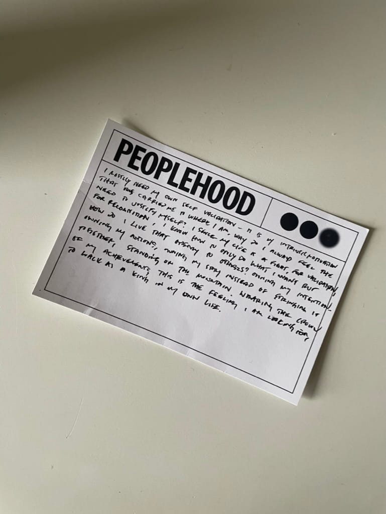 Practice Review: Peoplehood